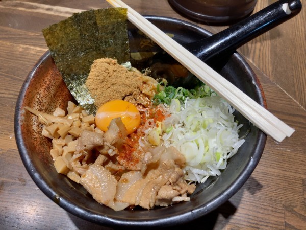 「まぜそば」@麺屋 一路の写真