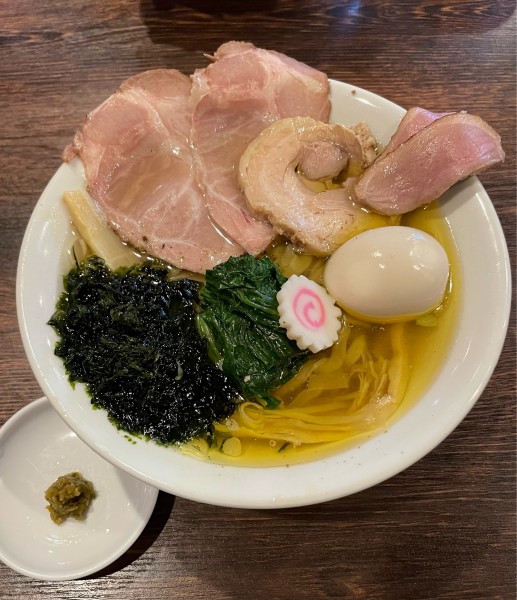 「特製塩そば（ピロ麺）」@麺屋 真心の写真