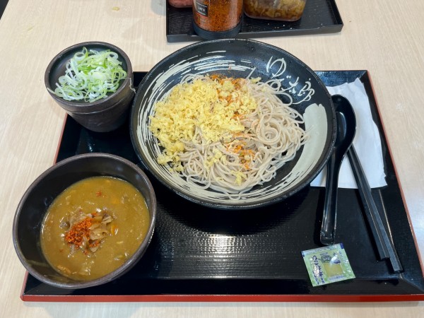 「カレーもりそば430円 +クーポン」@ゆで太郎 大島店の写真