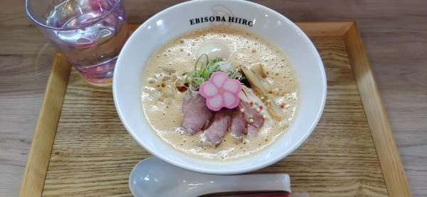 「特製濃厚えびそば　1300円」@えびそば 緋彩の写真