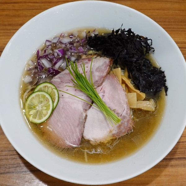 「焼きあごと伊吹いりこの冷しそば 1,380円」@中華そば 西川の写真