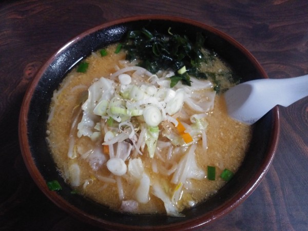 「味噌ラーメン　Aセット　800+350円」@一麺亭の写真