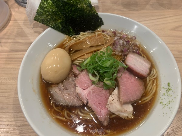 「特製鶏らぁ麺醤油」@麺処 にし尾の写真