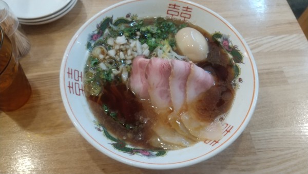 「魚介醤油煮卵950円」@めんや ふうたろうの写真