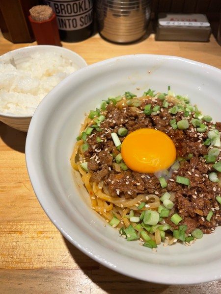 「冷やし坦々麺 ライス」@花木流味噌 三鷹店の写真