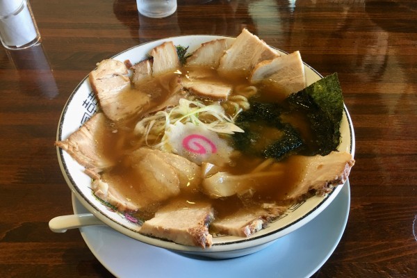 「天網肉盛(太麺) 1,120円」@麺処 空山 坂下店の写真