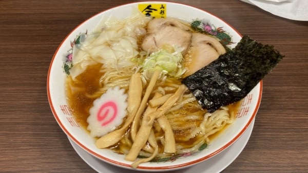 「ワンタンメン」@中華そば金ちゃん 東京 寒河江屋の写真