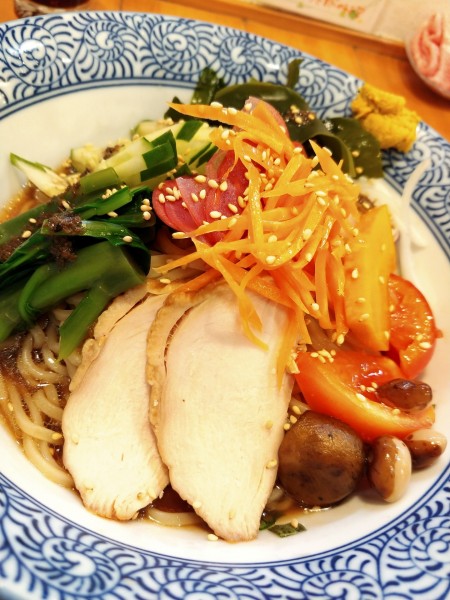 「森やの冷やし中華」@らーめん森や。の写真