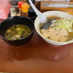 とりネギ　つけ麺