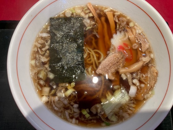 「昔ながらの中華ラーメン 660円」@中華食堂 天海の写真