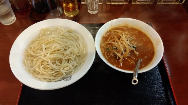 「味噌つけ麺　大辛」@中華そば がんちゃんの写真