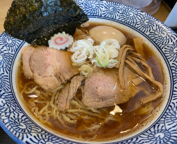 「にぼし醤油 味玉」@夢天下 佐倉本店の写真