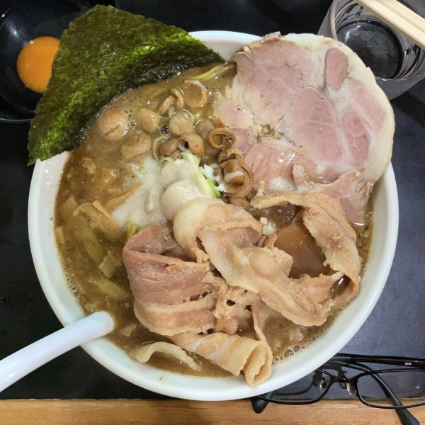 「スペシャル（真鱈白子10kg 100ラーメン）」@一条流がんこ総本家分家四谷荒木町の写真