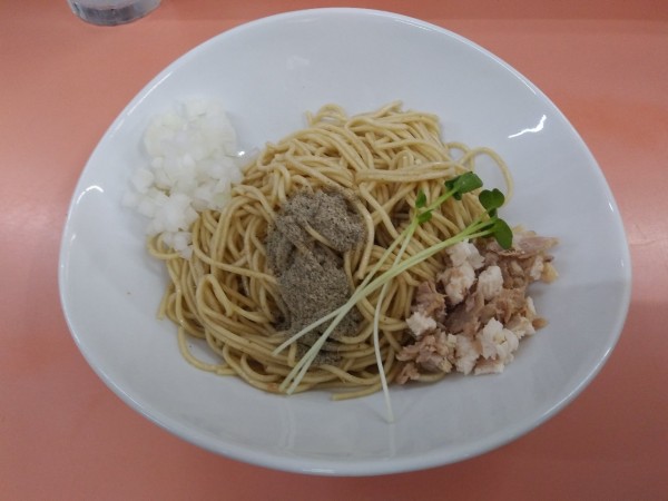 「和え玉　煮干し油　250円」@煮干しらーめん にぼにゃんの写真