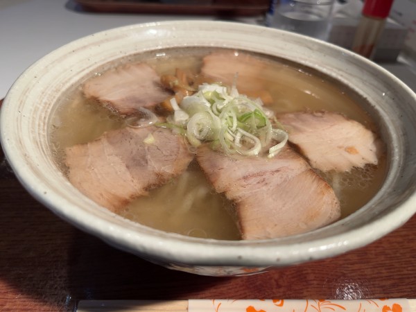 「会津山塩ラーメン」@奥裏磐梯らぁめんやの写真