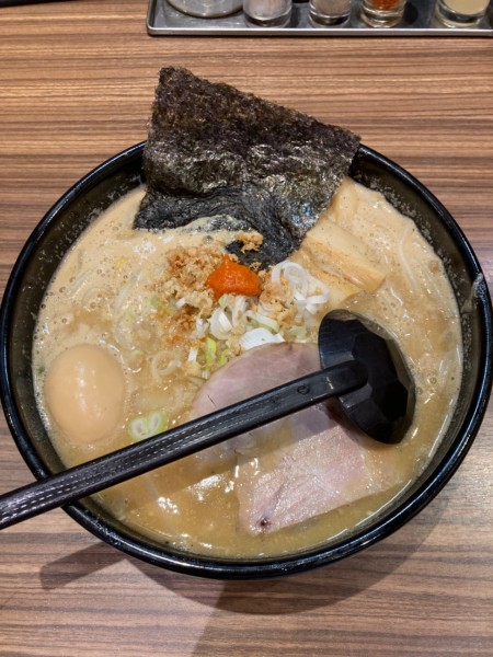 「白味噌ラーメン」@北海道らーめん奥原流 久楽 本店の写真