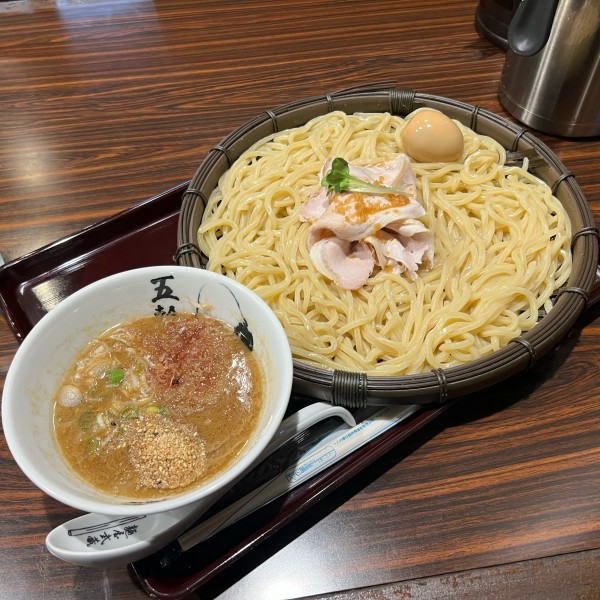 「濃厚五輪洞つけ麺（2.5倍盛り）」@麺屋武蔵 五輪洞の写真