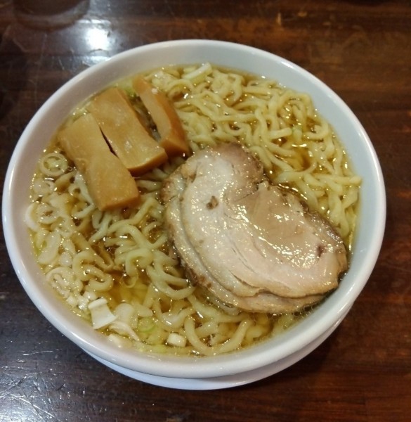 「手もみ中華そば」@つけめん・らーめん活龍 水戸米沢店の写真