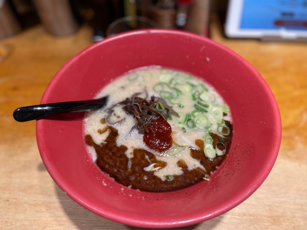 「赤丸新味(カタ)」@一風堂 名古屋平針店の写真