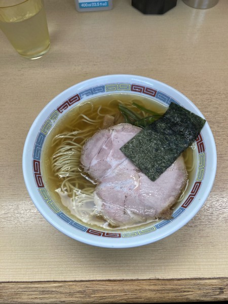「薄口煮干鰮らーめん」@煮干鰮らーめん 圓の写真