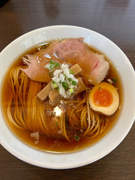 「醤油そば850円➕和えそば250円」@中華そばイデタの写真