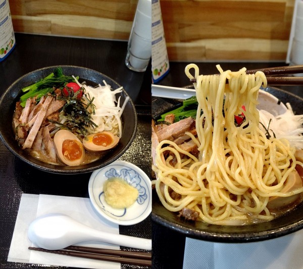 「期間限定『冷やしぶっかけ麺 中盛+おろし生姜』」@中華そば 松葉の写真