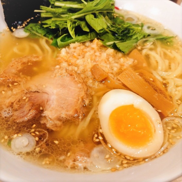 「海老しおラーメン」@めん処 羽鳥の写真