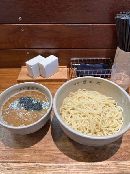 「味玉つけ麺　1200円」@麺屋吉左右の写真