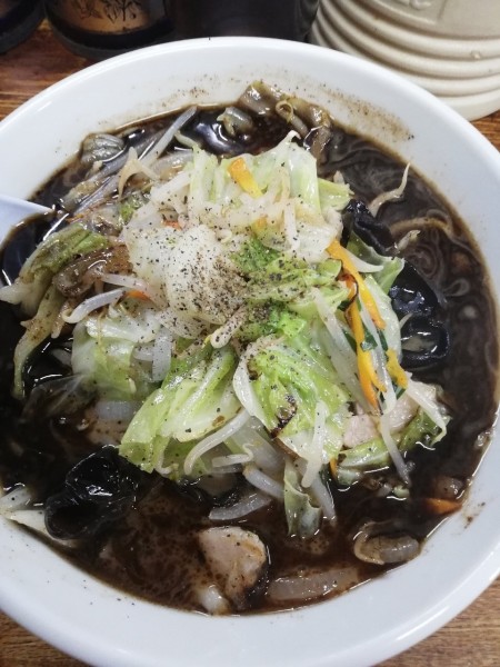 「タンメン 黒」@天狗 北越らーめんの写真