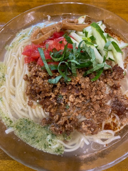 「【限定】塩の冷やし麺　９００円」@麺屋 ぬまたの写真