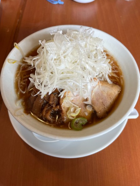 「ねぎラーメン　大盛り」@醤家の写真