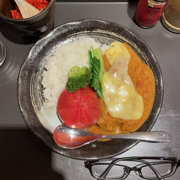「冷やしトマトカレー」@欧風カリーMの写真