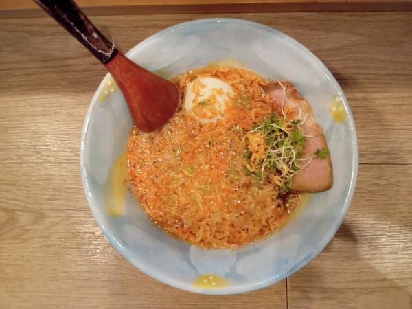 「山椒と海老の塩ラーメン＋味玉」@中華蕎麦 麺とスープの写真