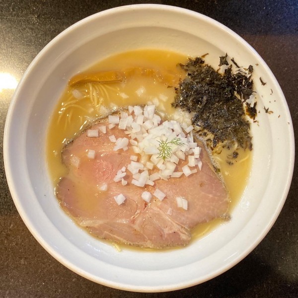 「純鯛蕎麦（ロース）¥900」@七福軒の写真