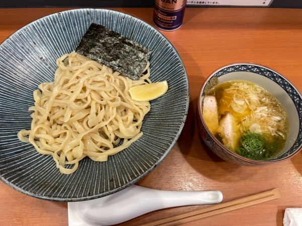 「淡麗つけ麺　塩」@自家製手もみ麺 鈴ノ木の写真
