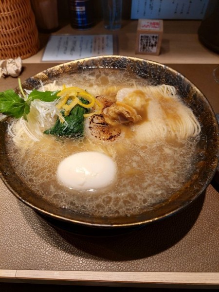 「帆立の塩そば味玉入り」@Tokyo Style Noodle ほたて日和の写真