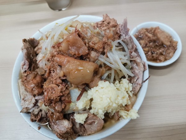 「豚ラーメン」@ラーメン荘 歴史を刻め 世田谷店の写真