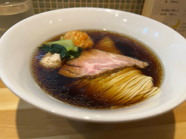 「醤油 中華そば」@猫と月の写真