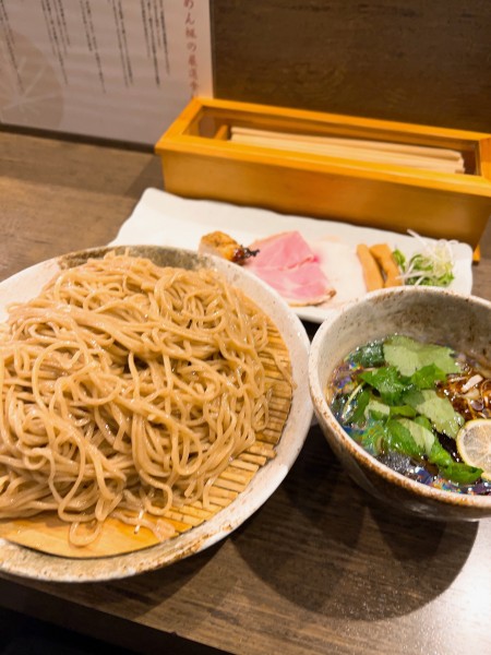 「ライ麦のざるそば」@らーめん楓の写真