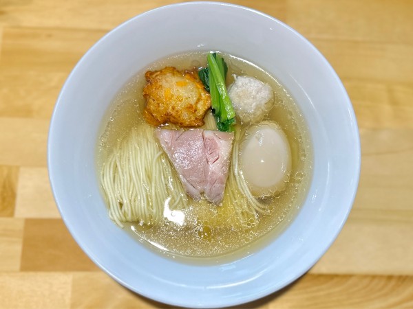 「★味玉塩 中華そば🍜¥1,100」@猫と月の写真