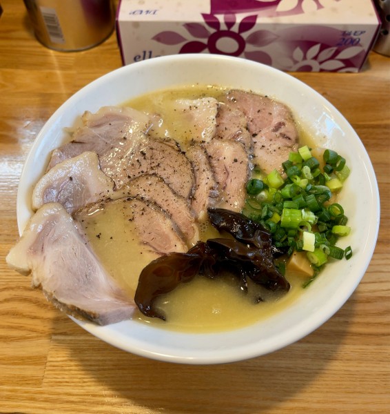 「鶏白湯塩+チャーシュー増し（1200円）」@麺や 一想の写真