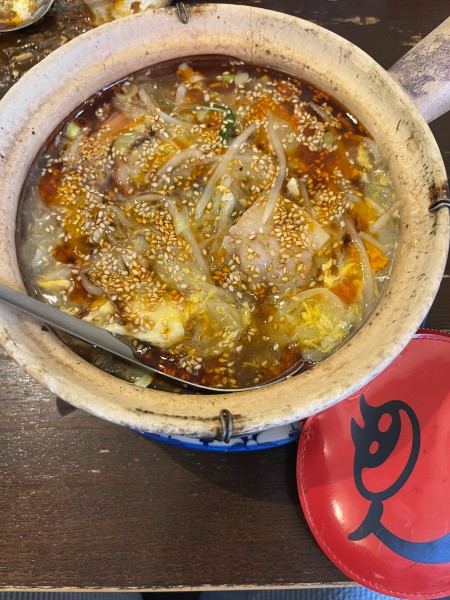 「酸辣湯セット」@千客万来白馬の写真