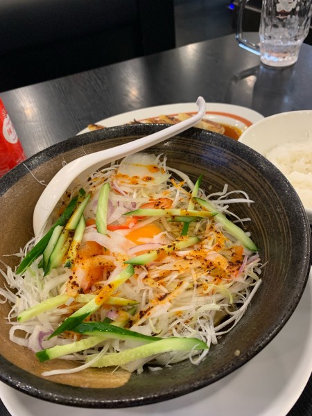 「野菜ごまダレねぎ玉中華そば」@幸楽苑 浦和領家店の写真