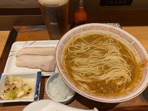 「海老 あまえび」@炭火焼濃厚中華そば 海富道の写真