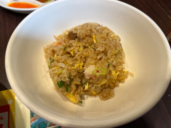 「半チャーハン（餃子・半チャーハンセット）」@バーミヤン 尾久店の写真