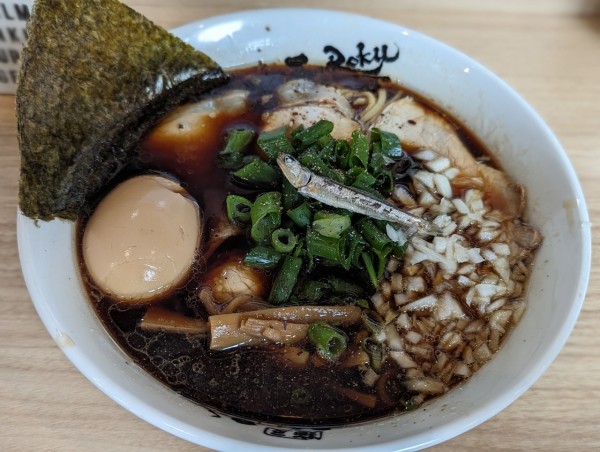 「限定煮干し中華」@麺屋 丈六 キーノ和歌山店の写真