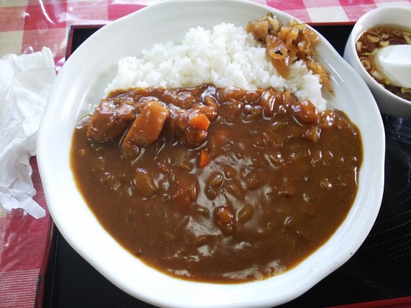 「カレーライス　600円」@かすが食堂の写真