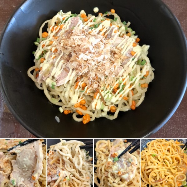 「冷やし中華油そば(夏季限定)　850円」@東京油そば 入谷とんちん軒の写真