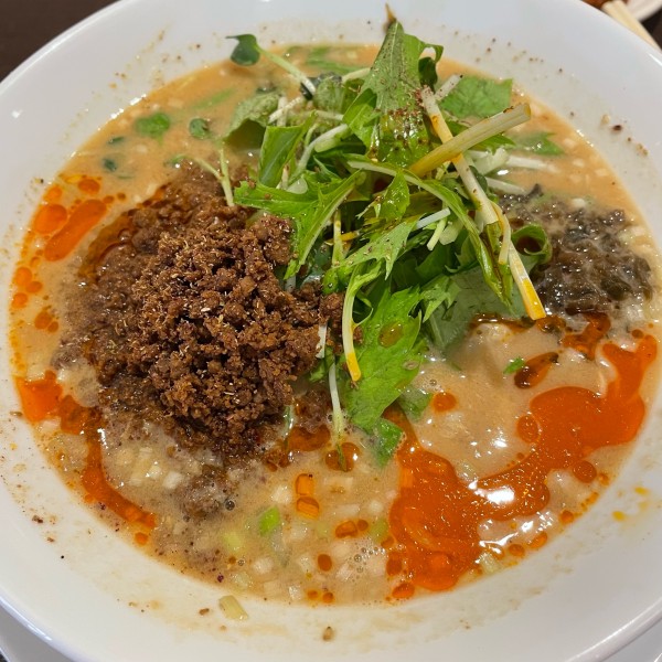 「白胡麻担担麺（1,050円）」@四川担担麺 阿吽 湯島店の写真