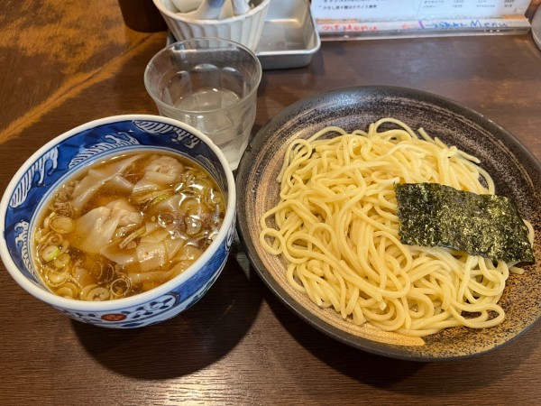 「ミックスわんたんつけめん」@麺屋 はやしまるの写真